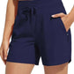 🌞Summer sale 49% DISCOUNT❄️Women's 5" Swim Board Shorts High Waisted Quick Dry Swimsuit Swimming Bottoms