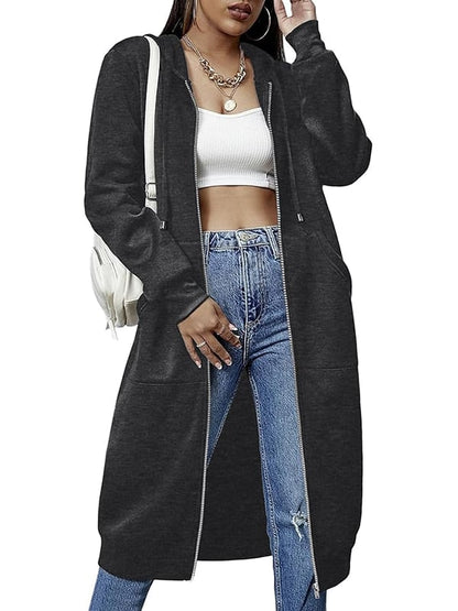 🥳Last Day Sale 49%🔥Women Casual Zip up Fleece Hoodies