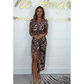 🐆Summer Limited Edition | Sexy Deep V-neck Leopard Print Dress, Full Of Wild Charm💃