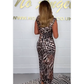 🐆Summer Limited Edition | Sexy Deep V-neck Leopard Print Dress, Full Of Wild Charm💃