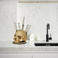 Creative Skull Resin Knife Holder