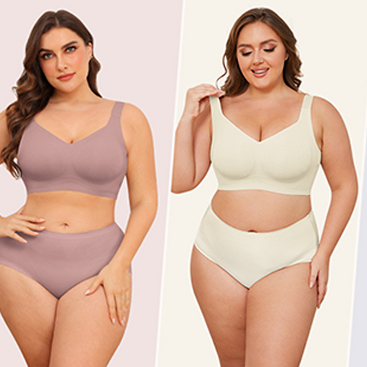 Women's Seamless Full Coverage Wireless Bra